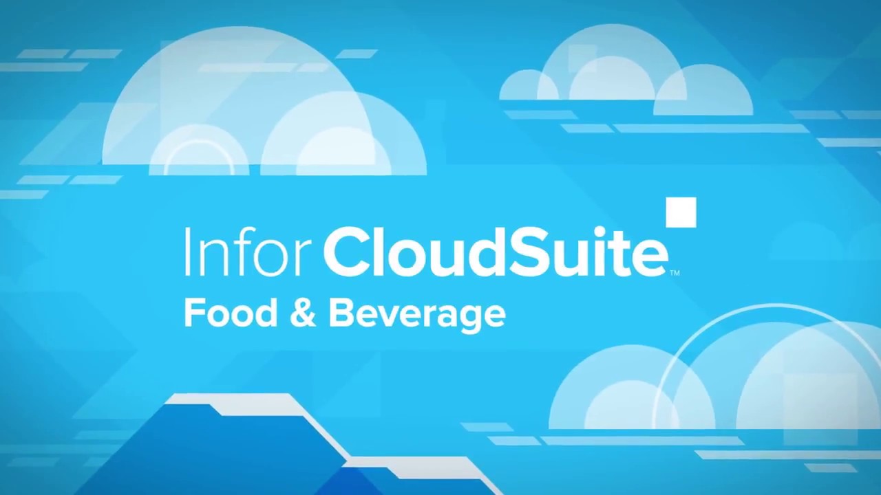 Infor CloudSuite Food & Beverage